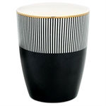 Corine Black latte cup fra Gate Noir - Tinashjem